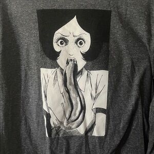 Junji Ito Horror Design Shirt